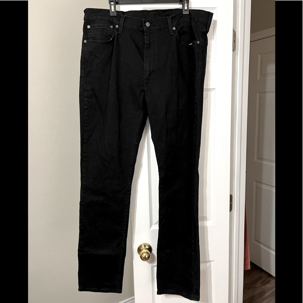 Levi Men’s Black 511 Jeans, 38Wx34L
